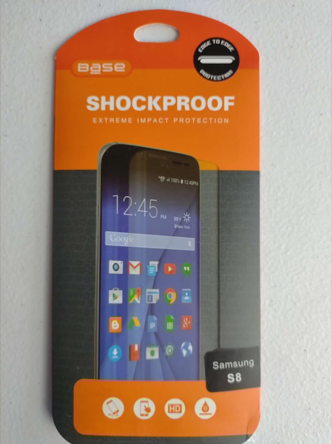 Base Tempered for Samsung Galaxy S8