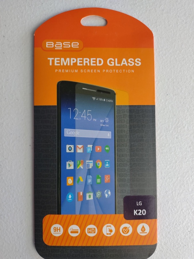Base Tempered Glass for LG K20