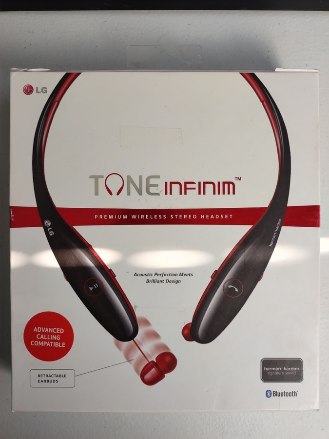 LG Tone Infinim HBS-900 Premium Wireless Stereo Headset