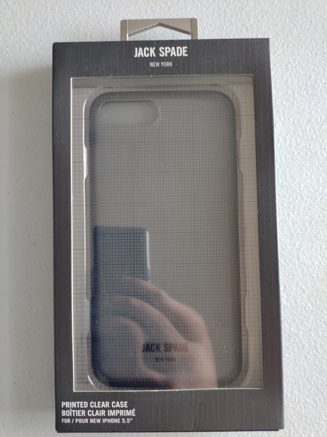 Printed Clear Phone Case for iPhone 8