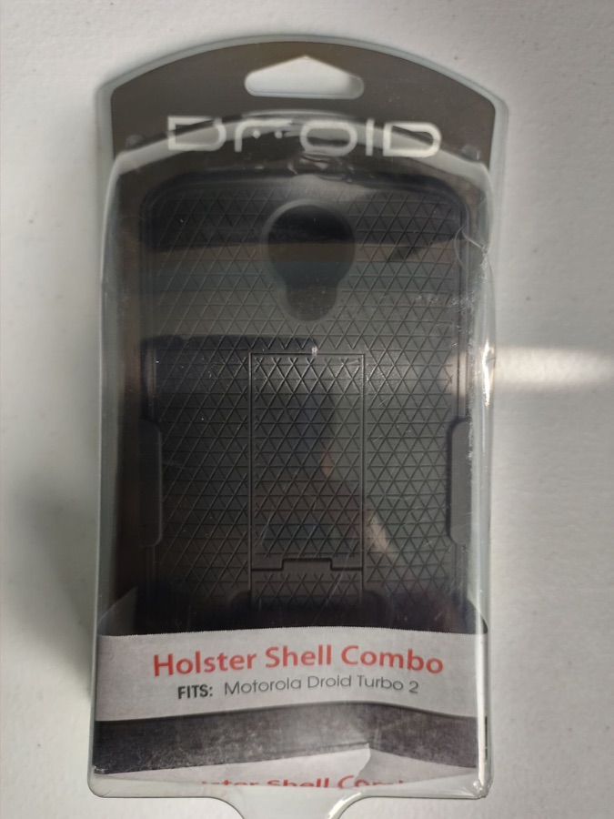 Verizon Motorola Droid Turbo 2 Holster Grip Shell Combo